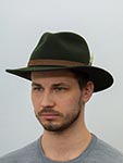 Шляпа STETSON арт. 2528005 SARDIS (темно-зеленый)